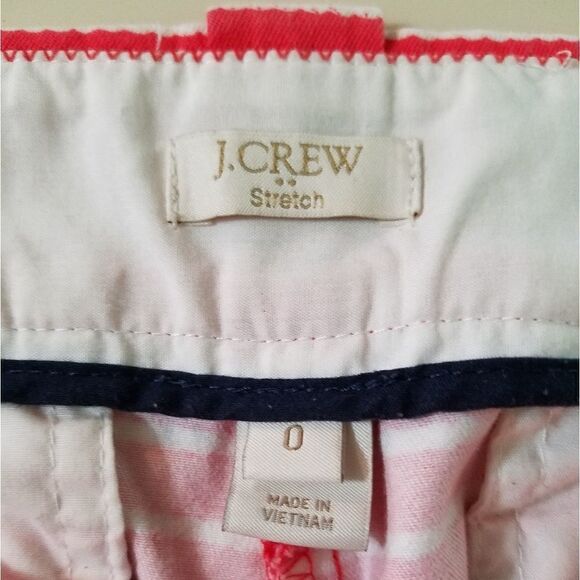 J. Crew Stretch Chino Nautical Striped Shorts - Picture 4 of 11